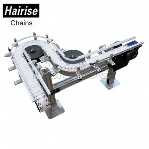 Hairise Curved Conveyors with Multiflex Chains