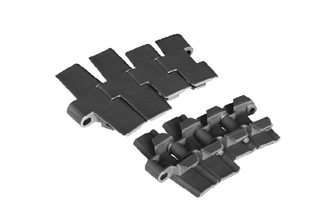 Factory directly provide The series of Har-880 TABS Anti-Static plastic slat top chains for Bangladesh Factories