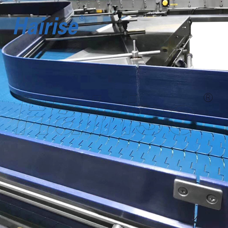 Hairise 1050 flat top chain conveyor for food&beverage Featured Image