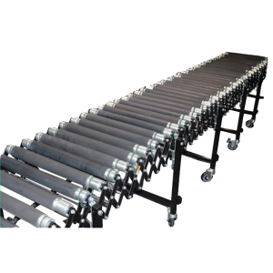 Hairise roller conveyors for boxes transferring