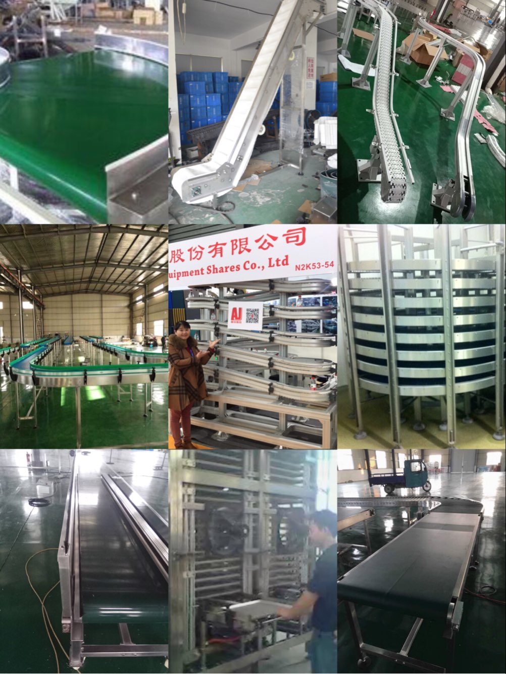 Hairise Conveyor System For Factory