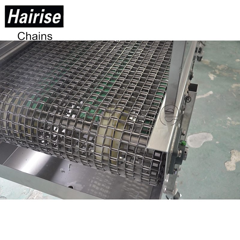 Hairise stainless steel wire mesh belt conveyor
