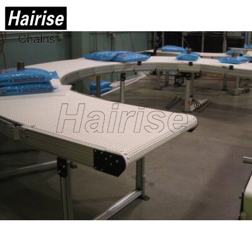 Hairise adjustable speed PU Belt conveyor system