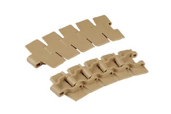 China Gold Supplier for The series of Har-828T plastic slat top chains Supply to Mauritius