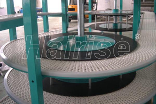 High Efficiency Factory Screw Modular Belt Conveyor for Croatia Factory