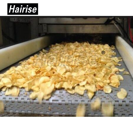 Hairise producting conveyor for potato chips transfering