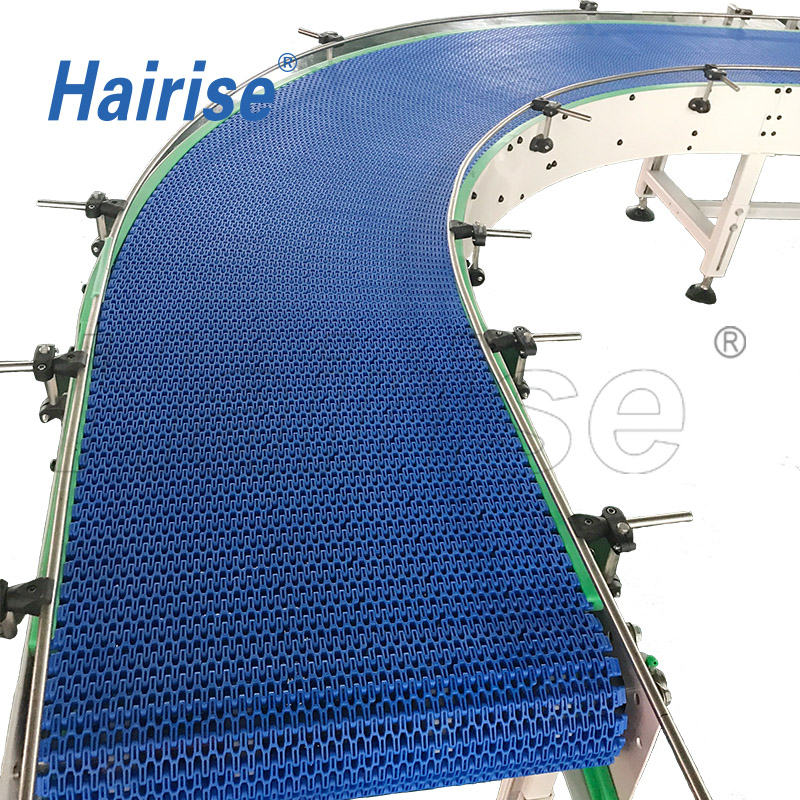 Hairise straight modular belt conveyor