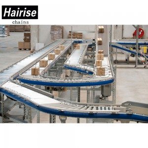 Hairise Straight/Curve Roller Conveyor for Boxes Conveying