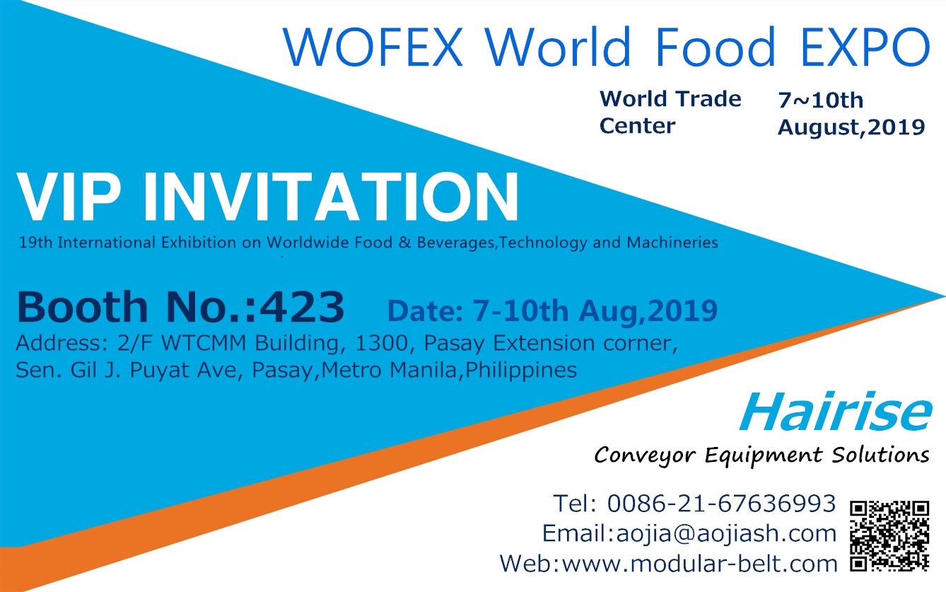 Invitation of Wofex Philippines 2019
